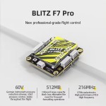IFlight F722 F7 Pro Flugs teuerung BMI270 512MB BlackBox E80A 4 IN1 ESC 4-8S für RC-Drohnen fernbedienung